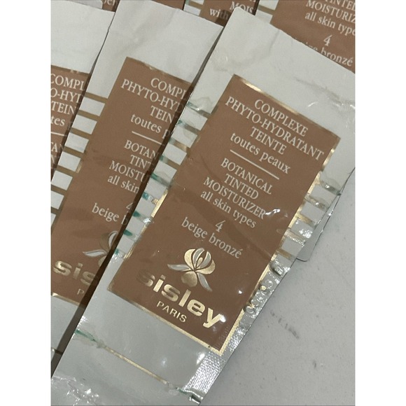 Sisley Other - Vintage Lot Sisley Paris Tinted Moisturizer 4 Beige Bronze 17 Samples 0.07 OZ